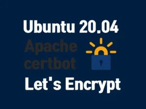 Apache Let's Encrypt